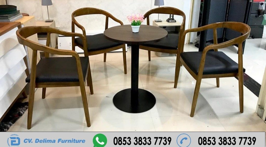 Kursi Cafe Jati Murah | Meja Kayu Trembesi Solid