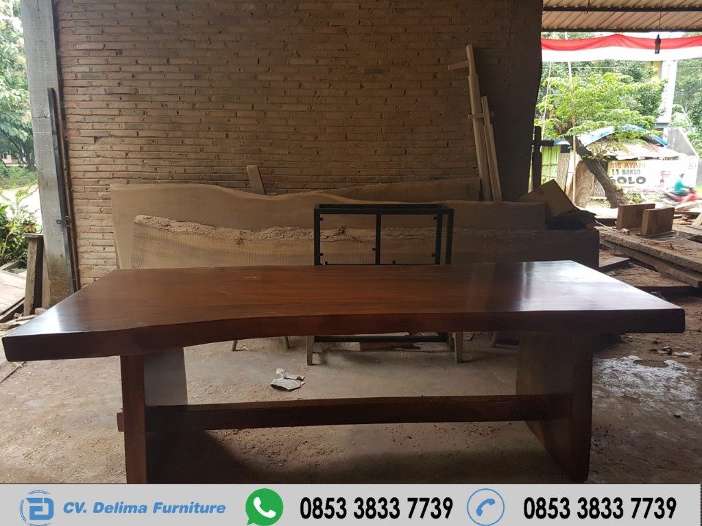 Kursi Cafe Jati Murah | Meja Kayu Trembesi Solid