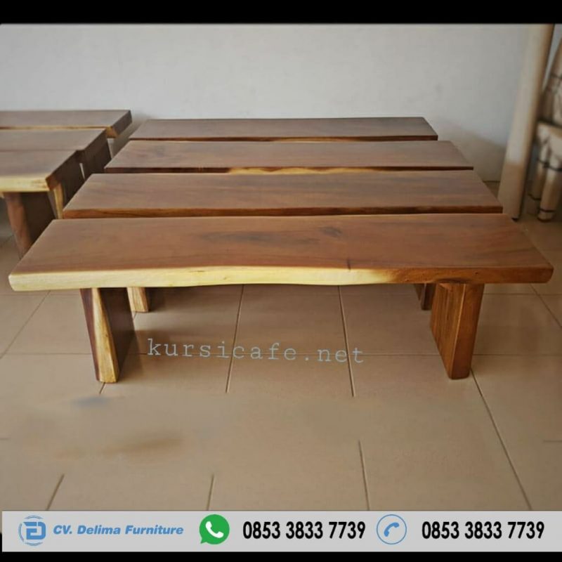 Kursi Cafe Jati Murah | Meja Kayu Trembesi Solid