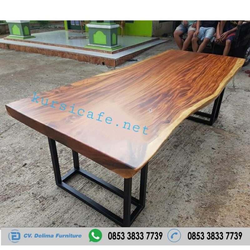 Kursi Cafe Jati Murah | Meja Kayu Trembesi Solid