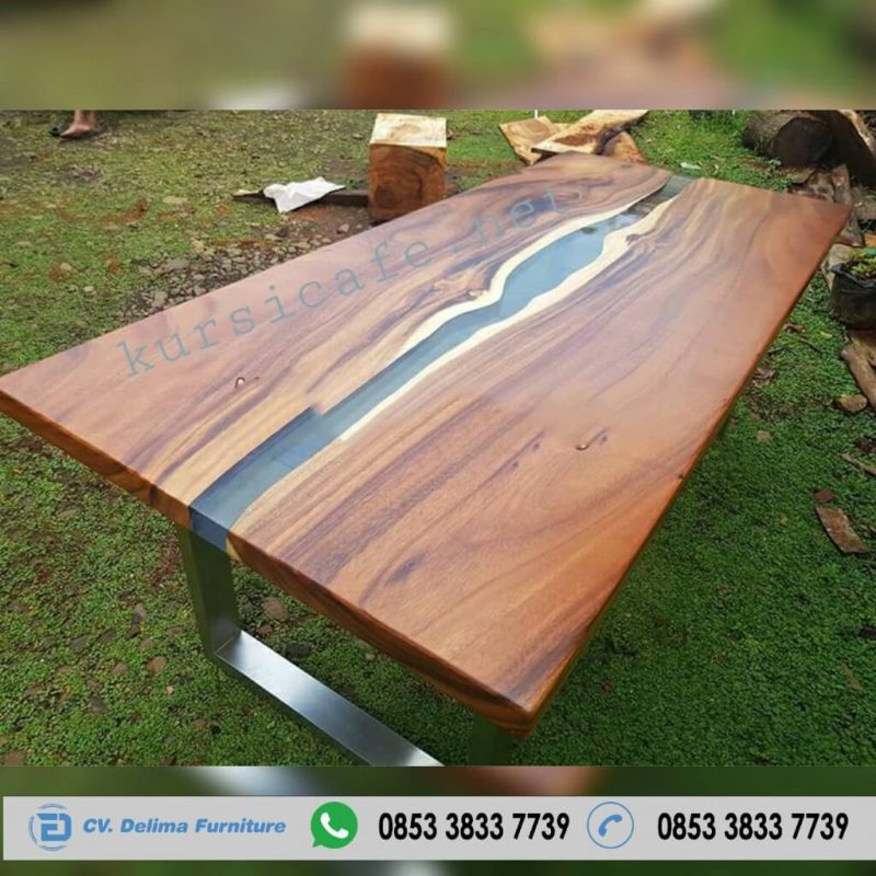 Kursi Cafe Jati Murah | Meja Kayu Trembesi Solid