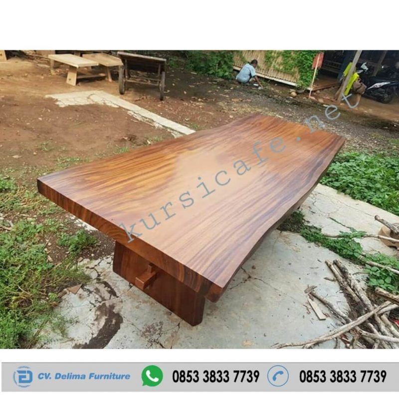 Kursi Cafe Jati Murah | Meja Kayu Trembesi Solid