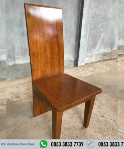 Kursi Cafe Kayu Jati Solid Tebal Asli
