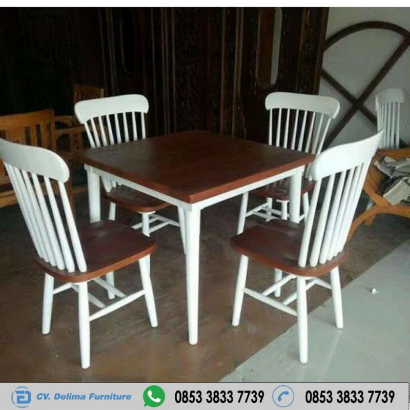 Kursi Cafe Jati Murah | Meja Kayu Trembesi Solid