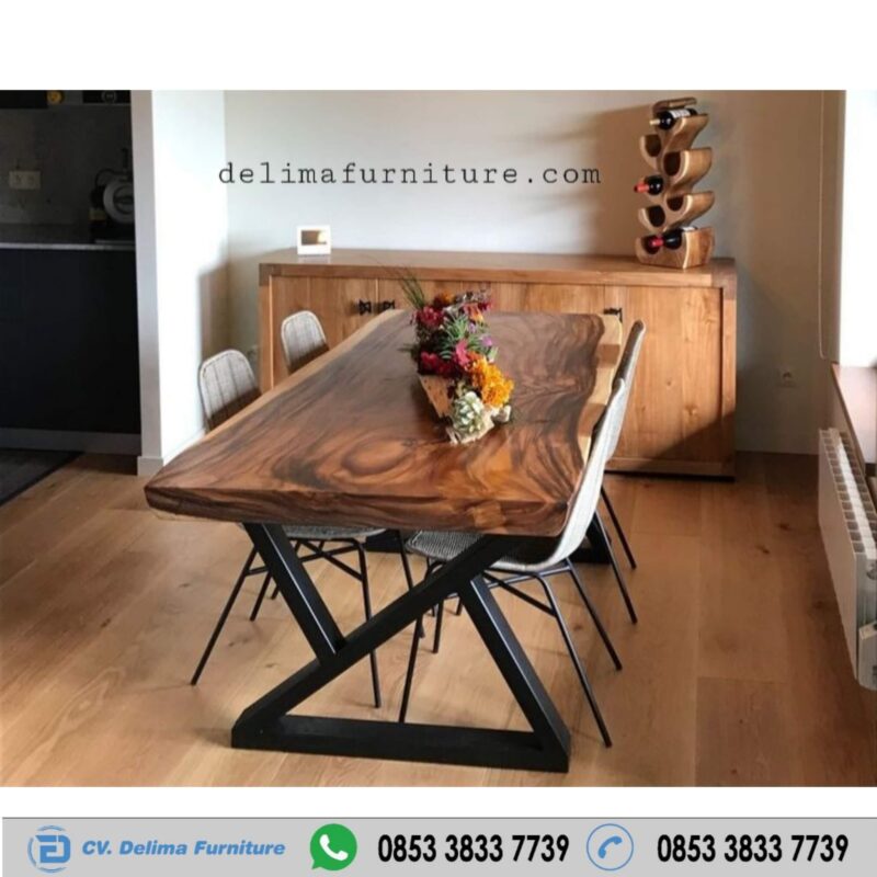 Kursi Cafe Jati Murah | Meja Kayu Trembesi Solid