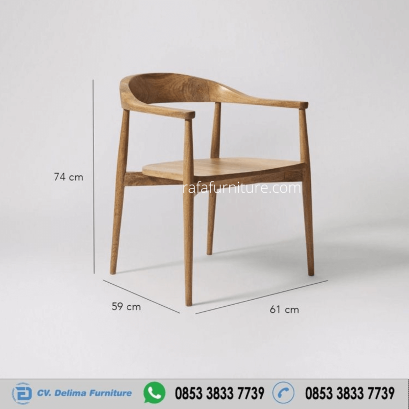 Kursi Cafe Jati Murah | Meja Kayu Trembesi Solid