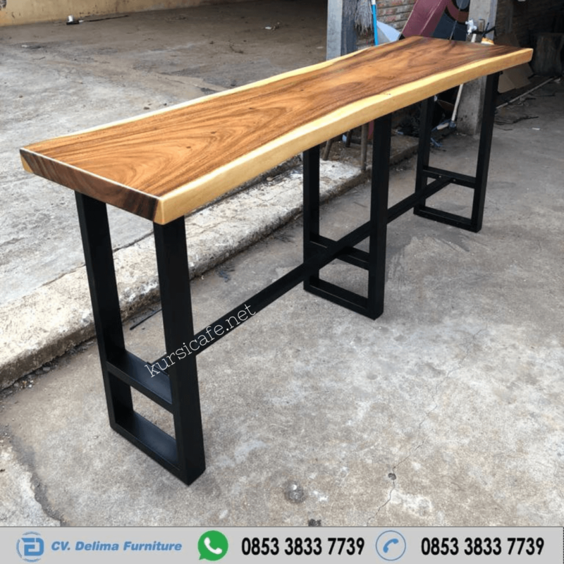 Kursi Cafe Jati Murah | Meja Kayu Trembesi Solid