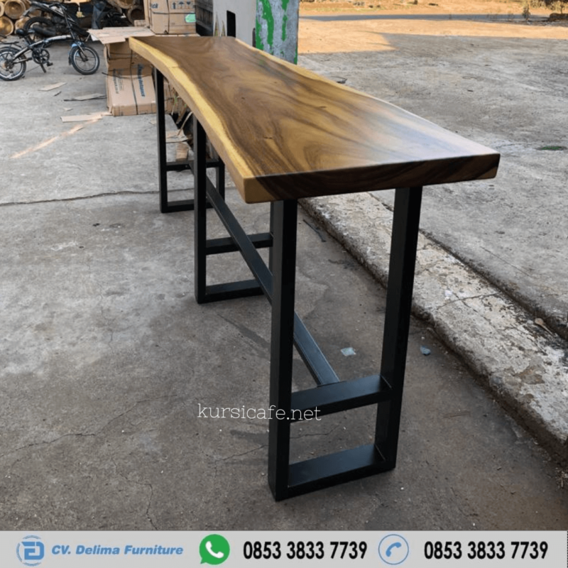 Kursi Cafe Jati Murah | Meja Kayu Trembesi Solid