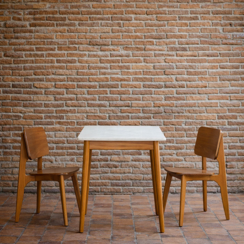 Kursi Cafe Jati Murah | Meja Kayu Trembesi Solid