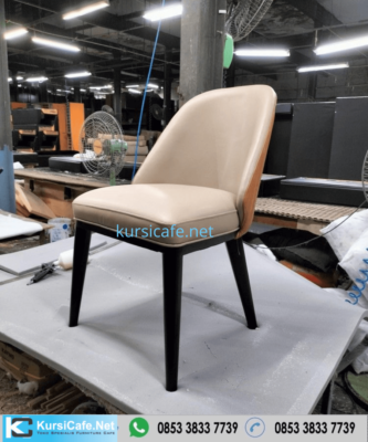 Jual Kursi Makan Sofa Cafe Jati Jepara Marcel