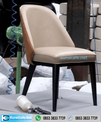 Kursi Makan Sofa Cafe Jati Jepara Marcel