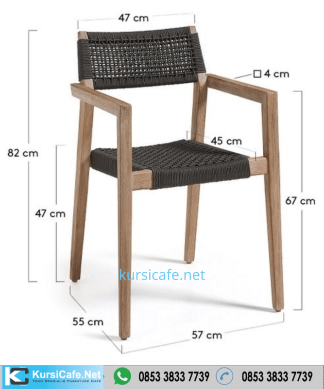 Kursi Cafe Jati Murah | Meja Kayu Trembesi Solid