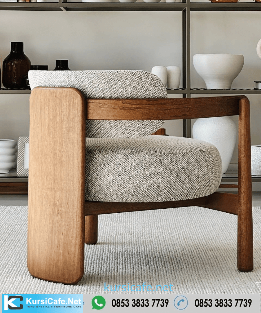 Kursi Cafe Sofa Modern Vintage Vida Belakang