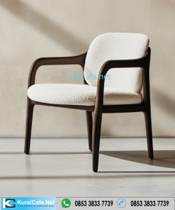 Arm Chair Cafe Modern Minimalis Jok Empuk