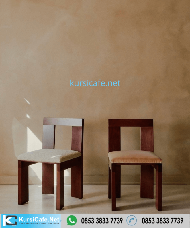 Kursi Cafe Jati Murah | Meja Kayu Trembesi Solid
