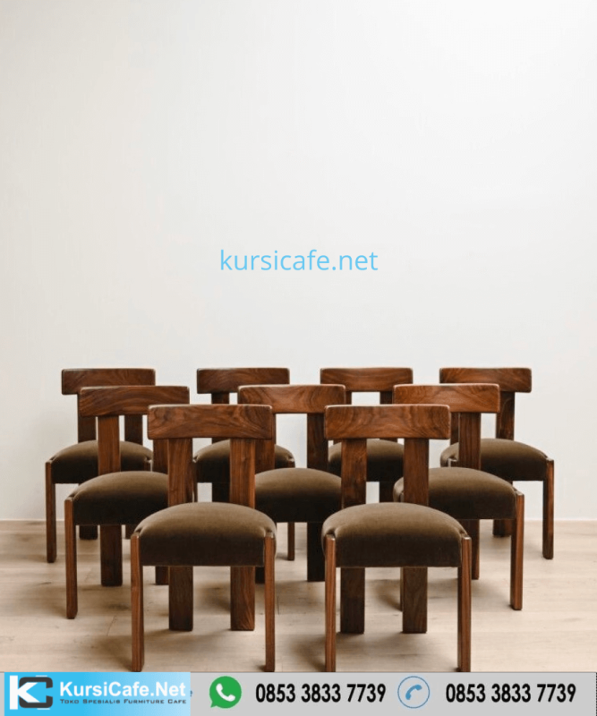 Kursi Cafe Jati Murah | Meja Kayu Trembesi Solid