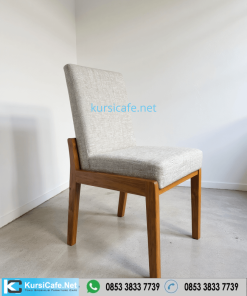 Kursi Cafe Minimalis Kayu Jati Elegan