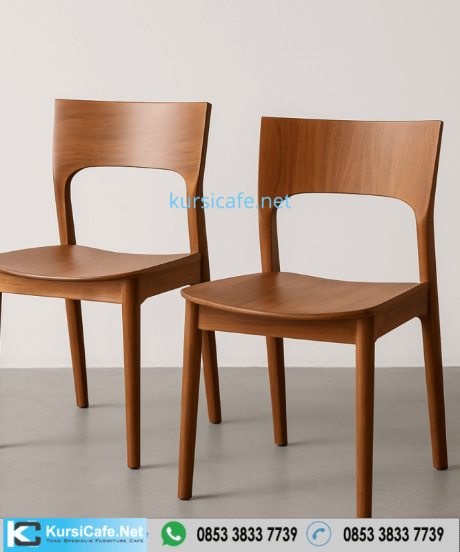 Kursi Cafe Jati Murah | Meja Kayu Trembesi Solid
