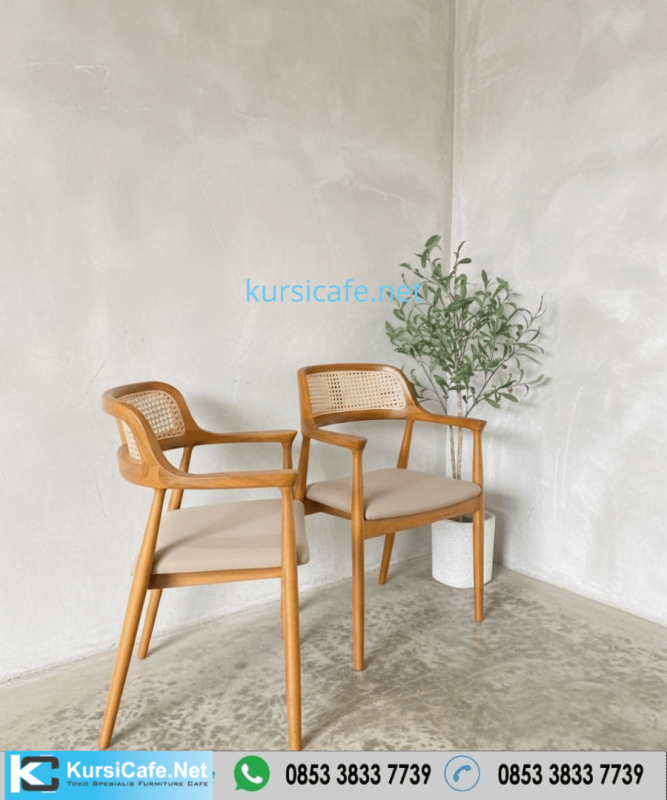 Kursi Cafe Jati Murah | Meja Kayu Trembesi Solid