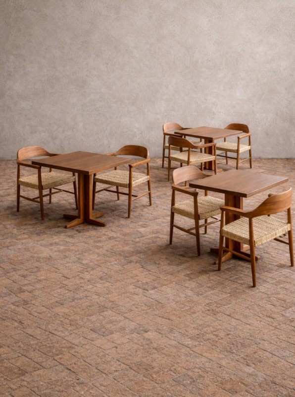 Kursi Cafe Jati Murah | Meja Kayu Trembesi Solid