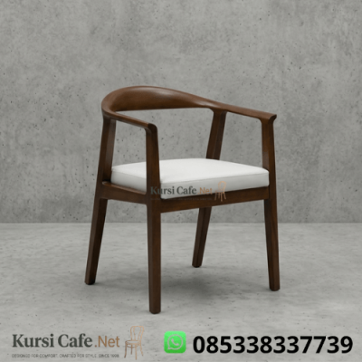 Kursi Cafe Jati Japandi Cafe Resto